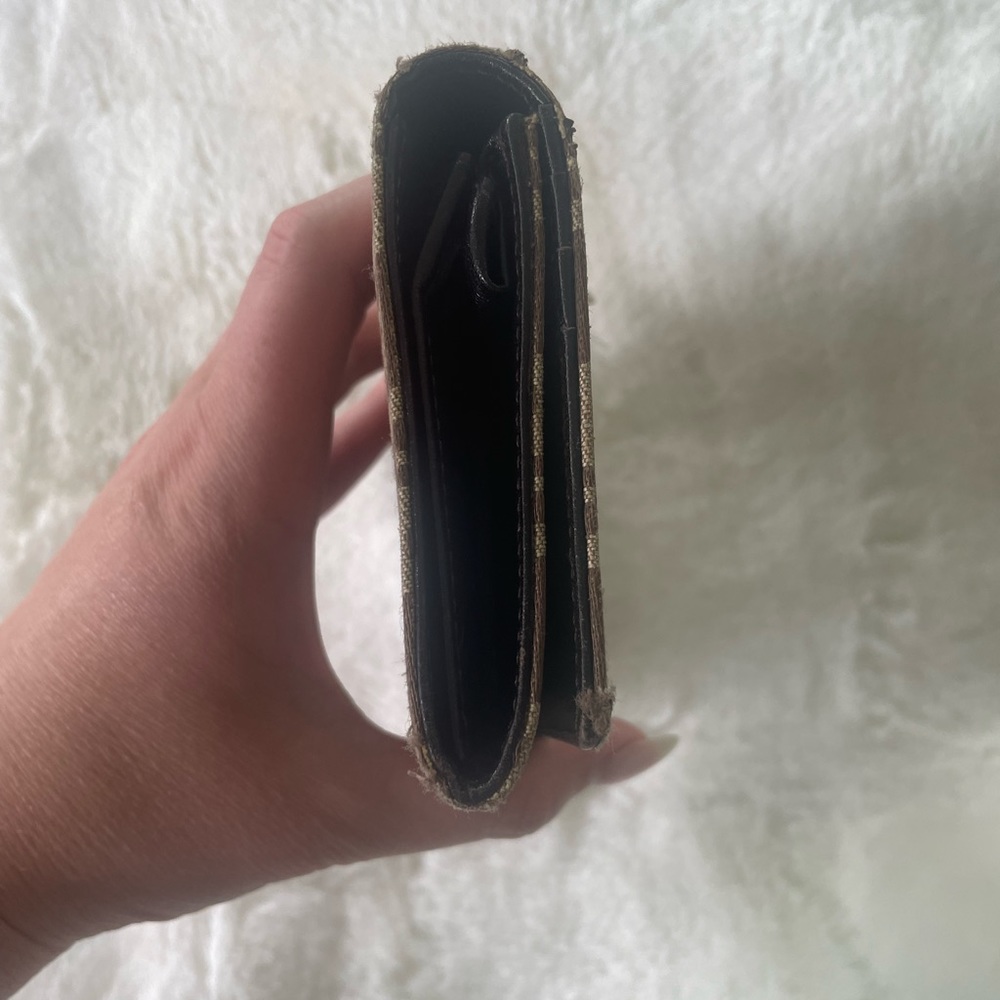 Authentic FENDI Zucca Canvas Leather Bifold Long Wallet - Picture 5 of 11